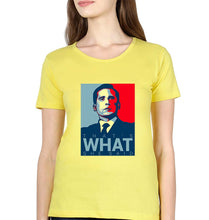Load image into Gallery viewer, Michael Scott T-Shirt for Women-Yellow-Ektarfa.online
