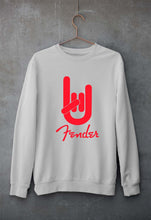 Load image into Gallery viewer, Fender Rock Hand Unisex Sweatshirt for Men/Women-Grey Melange-Ektarfa.online
