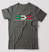 Load image into Gallery viewer, Daily Driven Exotics (DDE) T-Shirt for Men-Charcoal-Ektarfa.online
