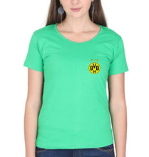Load image into Gallery viewer, Borussia Dortmund T-Shirt for Women-flag green-Ektarfa.online
