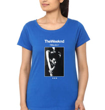 Load image into Gallery viewer, The Weeknd Trilogy T-Shirt for Women-Royal Blue-Ektarfa.online
