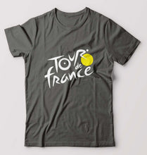 Load image into Gallery viewer, Tour de France T-Shirt for Men-Charcoal-Ektarfa.online
