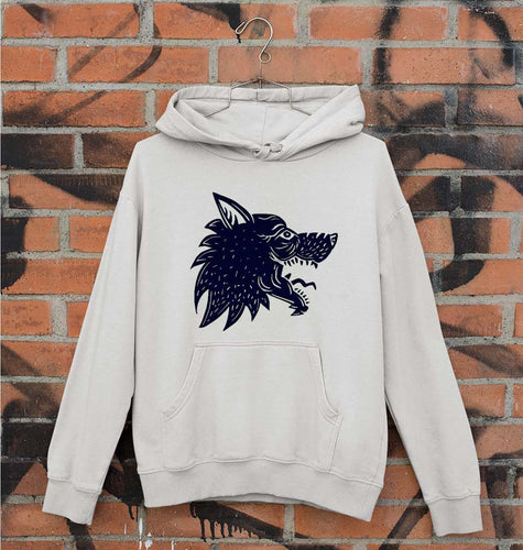 Wolf Unisex Hoodie for Men/Women-Grey Melange-Ektarfa.online