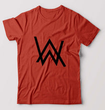 Load image into Gallery viewer, Alan Walker T-Shirt for Men-Brick red-Ektarfa.online
