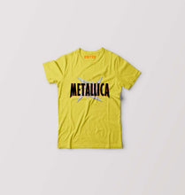 Load image into Gallery viewer, Metallica Kids T-Shirt for Boy/Girl-Yellow-Ektarfa.online
