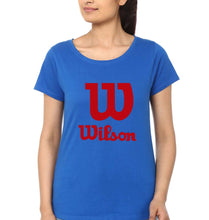 Load image into Gallery viewer, Wilson T-Shirt for Women-Royal Blue-Ektarfa.online
