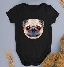 Load image into Gallery viewer, Pug Dog Kids Romper For Baby Boy/Girl-Black-Ektarfa.online

