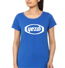 Load image into Gallery viewer, Yezdi T-Shirt for Women-Royal Blue-Ektarfa.online
