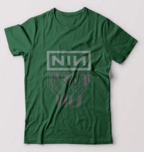 Load image into Gallery viewer, Nine Inch Nails T-Shirt for Men-Bottle Green-Ektarfa.online
