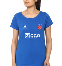 Load image into Gallery viewer, Ajax 2021-22 T-Shirt for Women-Royal Blue-Ektarfa.online
