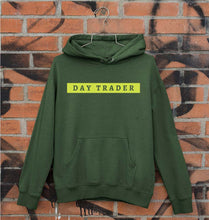 Load image into Gallery viewer, Day Trader Share Market Unisex Hoodie for Men/Women-S(40 Inches)-Dark Green-Ektarfa.online
