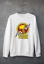 Load image into Gallery viewer, Thor Superhero Unisex Sweatshirt for Men/Women-White-Ektarfa.online
