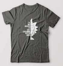 Load image into Gallery viewer, Rick and Morty T-Shirt for Men-Charcoal-Ektarfa.online
