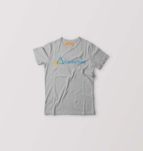 Load image into Gallery viewer, Canara Bank Kids T-Shirt for Boy/Girl-Grey Melange-Ektarfa.online
