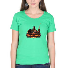 Load image into Gallery viewer, Game of War T-Shirt for Women-flag green-Ektarfa.online
