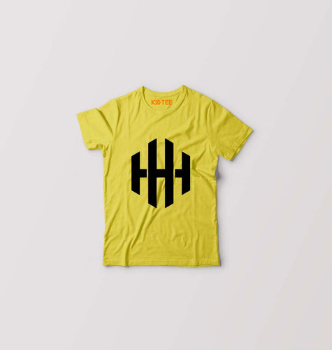 Triple H WWE Kids T-Shirt for Boy/Girl-Yellow-Ektarfa.online