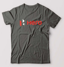Load image into Gallery viewer, Hero MotoCorp T-Shirt for Men-Charcoal-Ektarfa.online
