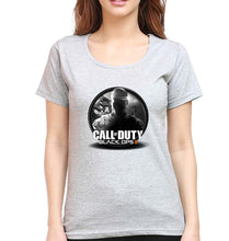 Load image into Gallery viewer, Call of Duty (COD) T-Shirt for Women-Grey Melange-Ektarfa.online
