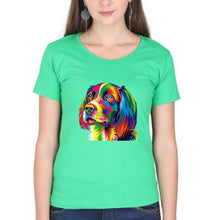 Load image into Gallery viewer, Eagle T-Shirt for Women-flag green-Ektarfa.online
