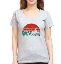 Load image into Gallery viewer, Deer T-Shirt for Women-Grey Melange-Ektarfa.online
