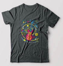 Load image into Gallery viewer, Psychedelic Music T-Shirt for Men-Steel Grey-Ektarfa.online
