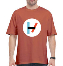 Load image into Gallery viewer, Twenty one pilots Oversized T-Shirt for Men-Coral-Ektarfa.online
