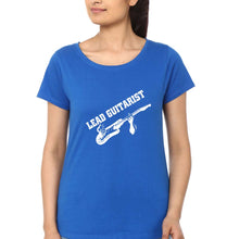 Load image into Gallery viewer, Guitarist T-Shirt for Women-Royal Blue-Ektarfa.online
