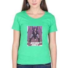 Load image into Gallery viewer, Jessica Jones T-Shirt for Women-flag green-Ektarfa.online

