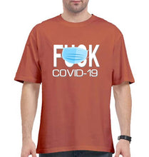 Load image into Gallery viewer, Covid 19 Oversized T-Shirt for Men-Coral-Ektarfa.online
