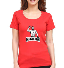 Load image into Gallery viewer, Khabib Nurmagomedov T-Shirt for Women-Red-Ektarfa.online
