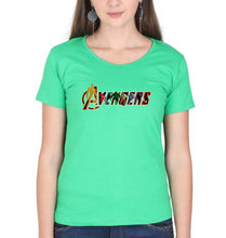 Load image into Gallery viewer, Avengers T-Shirt for Women-Flag Green-Ektarfa.online
