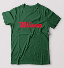 Load image into Gallery viewer, Wilson T-Shirt for Men-Bottle Green-Ektarfa.online
