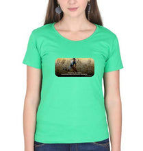 Load image into Gallery viewer, Dhyan Chand T-Shirt for Women-Flag Green-Ektarfa.online
