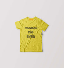 Load image into Gallery viewer, Coolest Kid Ever Kids T-Shirt for Boy/Girl-Yellow-Ektarfa.online
