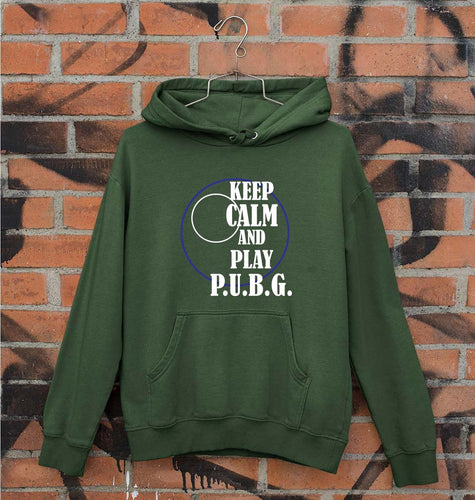 PUBG Keep Calm And Play Pubg Unisex Hoodie for Men/Women-Dark Green-Ektarfa.online