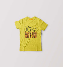 Load image into Gallery viewer, Lets Go Wild Kids T-Shirt for Boy/Girl-Yellow-Ektarfa.online
