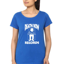 Load image into Gallery viewer, Death Row Records T-Shirt for Women-Royal Blue-Ektarfa.online
