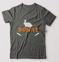 Load image into Gallery viewer, Rabbit Bunny T-Shirt for Men-Charcoal-Ektarfa.online

