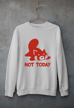 Load image into Gallery viewer, Rocket Raccoon Lazy Not Today Unisex Sweatshirt for Men/Women-Grey Melange-Ektarfa.online
