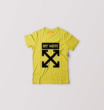 Load image into Gallery viewer, Off White Kids T-Shirt for Boy/Girl-Yellow-Ektarfa.online
