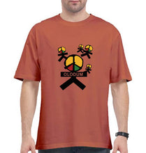 Load image into Gallery viewer, Olodum Oversized T-Shirt for Men-Coral-Ektarfa.online

