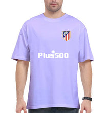 Load image into Gallery viewer, Atletico Madrid 2021-22 Oversized T-Shirt for Men-Lavender-Ektarfa.online
