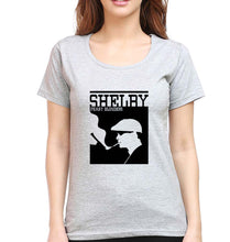 Load image into Gallery viewer, Peaky Blinders T-Shirt for Women-Grey Melange-Ektarfa.online
