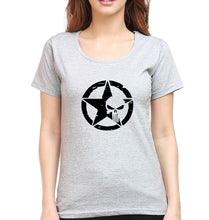 Load image into Gallery viewer, Punisher T-Shirt for Women-Grey Melange-Ektarfa.online
