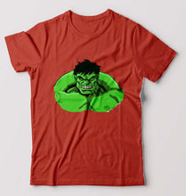 Load image into Gallery viewer, Hulk Superhero T-Shirt for Men-Brick red-Ektarfa.online
