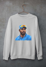 Load image into Gallery viewer, Hardik Pandya Unisex Sweatshirt for Men/Women-Grey Melange-Ektarfa.online
