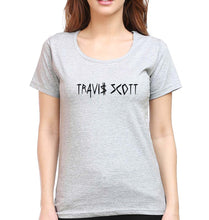 Load image into Gallery viewer, Astroworld Travis Scott T-Shirt for Women-Grey Melange-Ektarfa.online
