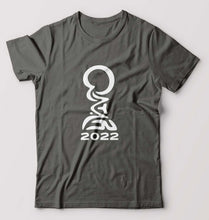 Load image into Gallery viewer, FIFA World Cup Qatar 2022 T-Shirt for Men-S(38 Inches)-Charcoal-Ektarfa.online
