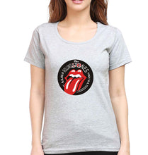 Load image into Gallery viewer, Rolling Stones T-Shirt for Women-Grey Melange-Ektarfa.online
