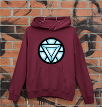 Load image into Gallery viewer, ARC REACTOR Iron Man Superhero Unisex Hoodie for Men/Women-Maroon-Ektarfa.online
